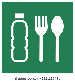 ISO 7010 E074 – Emergency rations