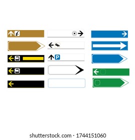 ISO 7010 SIGN WARNING SET SYMBOL SAFETY