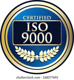 ISO 9000:2005 Label