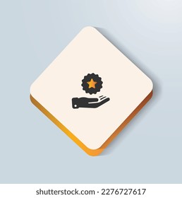 iso 9001 certification icon vector design