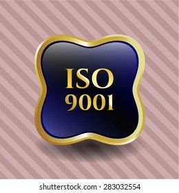 ISO 9001 gold badge
