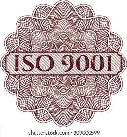 ISO 9001 rosette