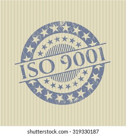 ISO 9001 rubber stamp