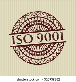 ISO 9001 rubber stamp