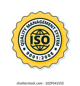 ISO 9001:2015 Label Illustration