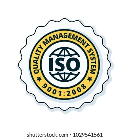 ISO 9001:2015 Label Illustration