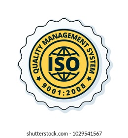 ISO 9001:2015 Label Illustration