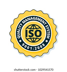 ISO 9001:2015 Label Illustration