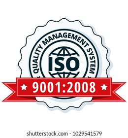 ISO 9001:2015 Label Illustration