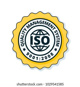 ISO 9001:2015 Label Illustration