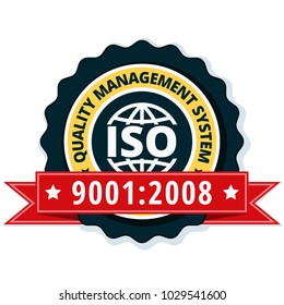 ISO 9001:2015 Label Illustration