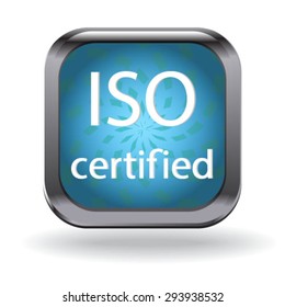 ISO blue icon