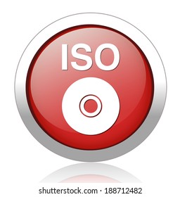 iso cd dvd button