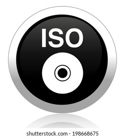 iso cd dvd button