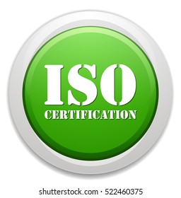 iso certification button