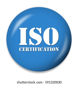 iso certification button