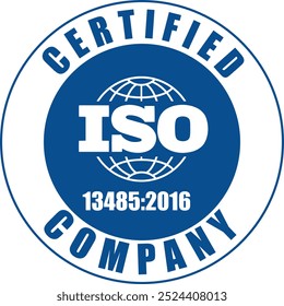 ISO Certified Company, Certificate ISO 13485-2016, Quality Management Certificate, Quality Management System Certified, ISO 13485-2016 Quality Management System