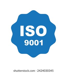 ISO symbol icon,vector illustration template design