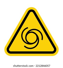 Signo de advertencia del triángulo ISO: IS W018 - Símbolo de inicio automático