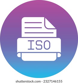 Iso vector icon. Can be used for printing, mobile and web applications.