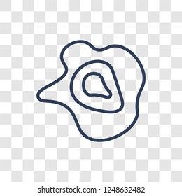 Isobars icon. Trendy linear Isobars logo concept on transparent background from Weather collection