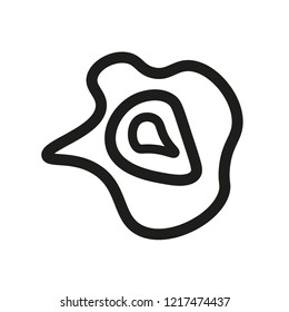 Isobars icon. Trendy Isobars logo concept on white background from Weather collection. Suitable for use on web apps, mobile apps and print media.