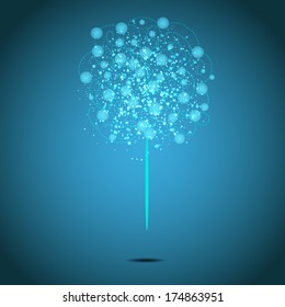 isolate abstract tree