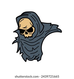 isolate grim reaper character on background