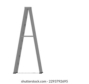 isolate ladder on white background