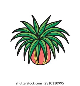isolate organic houseplants in plant pot element