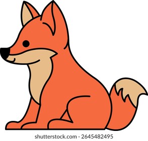 isolate shiba inu dog icon vector