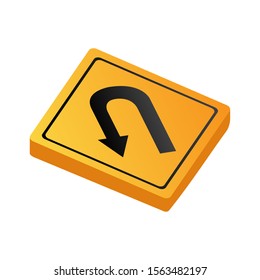 Isolated 3D signal transit on a white background- Vector illustration