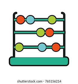 Isolated abacus design
