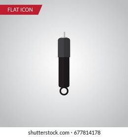 Isolated Absorber Flat Icon. Combustion  Vector Element Can Be Used For Absorber, Combustion, Engine Design Concept.