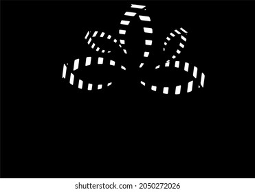 
isolated abstract cinema logo vector template on white background