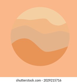 Isolated abstract colorful round shape logos set on white background vector illustration