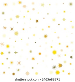 An isolated abstract cosmic star burst shape pattern background image design element.
