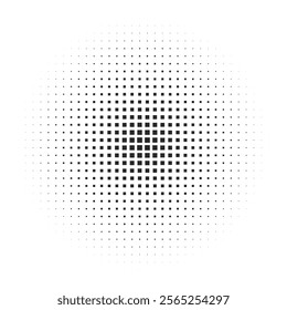 Isolated Abstract Geometric Line Design Element