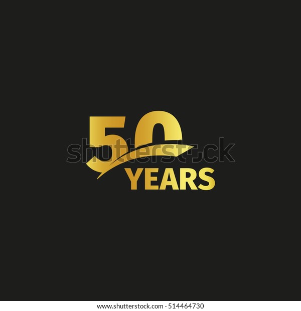 Isolated Abstract Golden 50th Anniversary Logo Stock Vector Royalty Free 514464730 4576