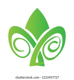 Isolated abstract spa logo. Vector illustration design