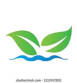Isolated abstract spa logo. Vector illustration design