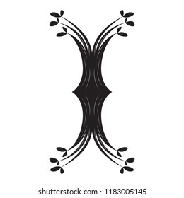 Isolated abstract tree icon