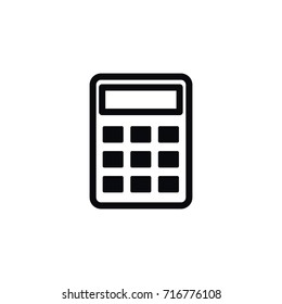 Isolated Accounting Icon. Calculate Vector Element Can Be Used For Accounting, Calculator, Calculate Design Concept.