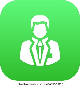 Isolated Administrator Icon Symbol On Clean Background. Vector Manager Element In Trendy Style.