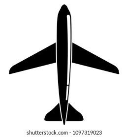 Isolated airplane icon