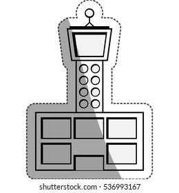 Isolated airport design