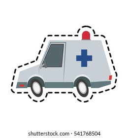 Isolated ambulance design