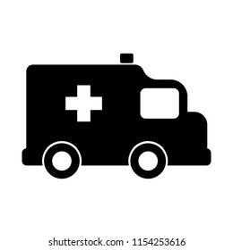 Isolated ambulance icon