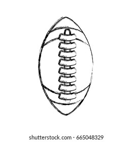 isolated american football