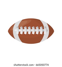isolated american football